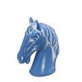 CERAMIC HORSE BLUE