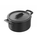 BC ROUND COCOTTE WITH LID 20CL 10X10X7CM