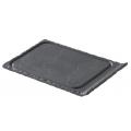 BASALT SMALL GROOVED TRAY 11,5X8CM