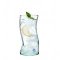 AMORF LONG DRINK 440CC H: 15 D: 7CM MADE OF RECYCLED GLASS