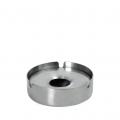 SS 18/0 ASHTRAY WITH WIND SHIELD D8CM